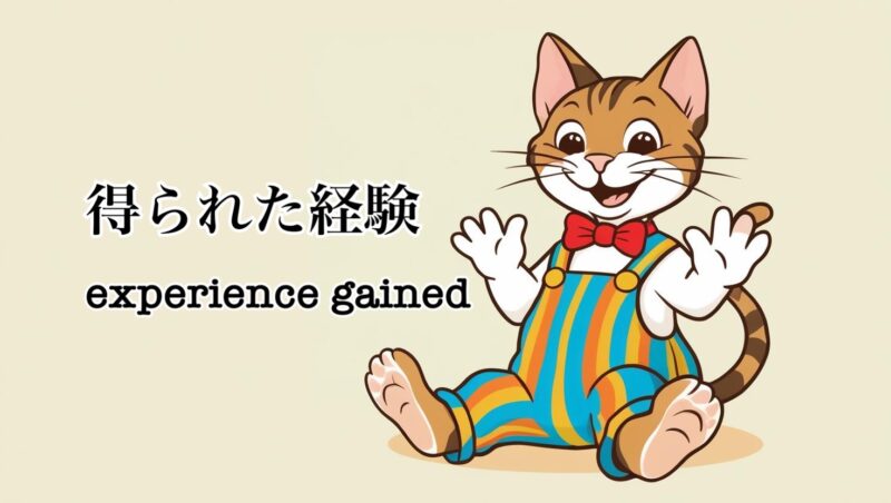 得られた経験